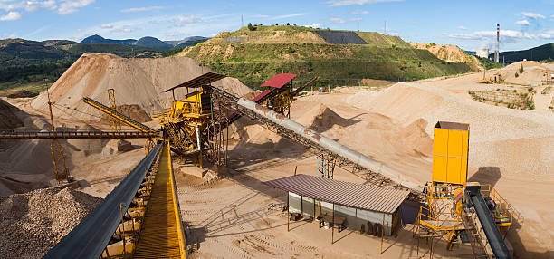 Industrial minerals and raw material supply